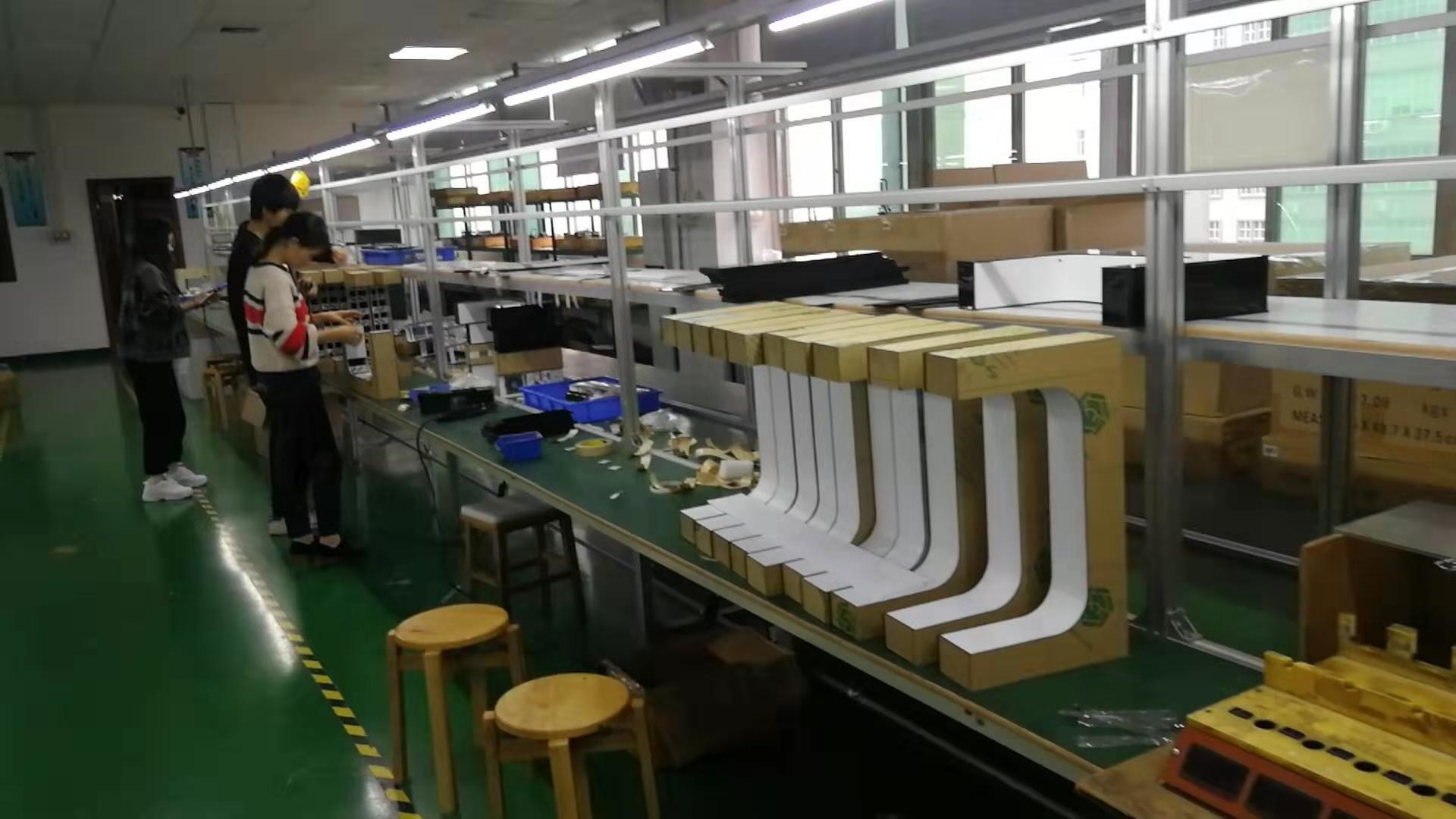 Shenzhen Jin Tuo Jie Technology Co., Ltd. linha de produção da fábrica