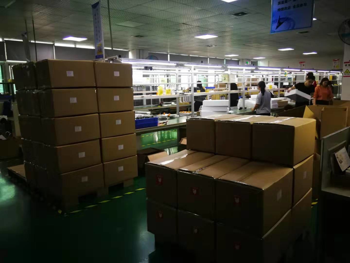 Shenzhen Jin Tuo Jie Technology Co., Ltd. linha de produção da fábrica