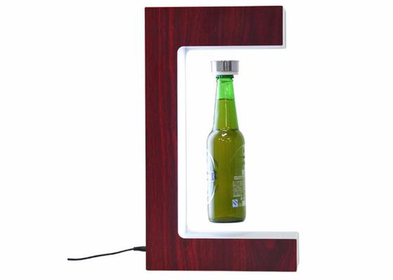 Dispositivo de pouco peso da levitação magnética 360 graus que gerenciem para a garrafa de vinho