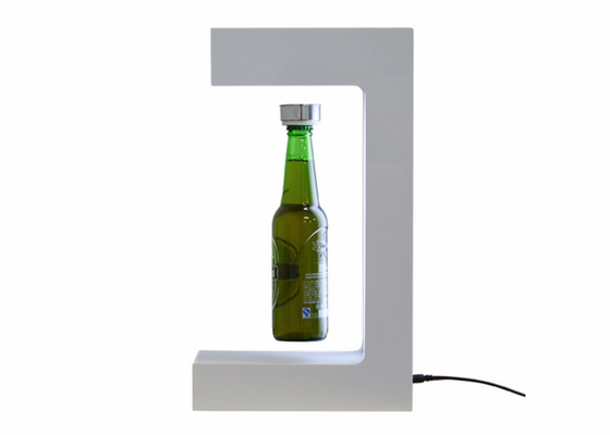 Dispositivo de pouco peso da levitação magnética 360 graus que gerenciem para a garrafa de vinho