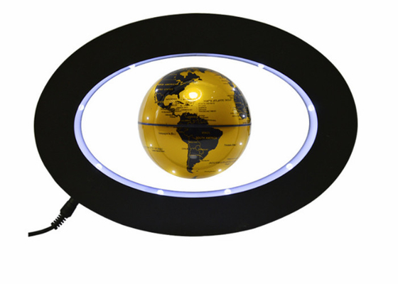 C.A. de flutuação luminescente 12V 1000mA do mapa do mundo do globo da levitação magnética do diodo emissor de luz