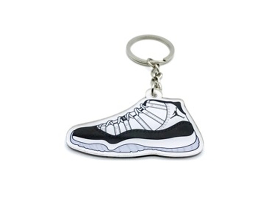 Boa dureza cortada laser dos Keyrings acrílicos feitos sob encomenda decorativos acrílicos do artigo de Keychain