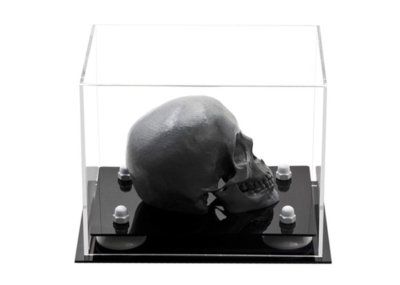 Vitrina acrílica feito-à-medida resistente UV para a impressão de seda de Collectibles