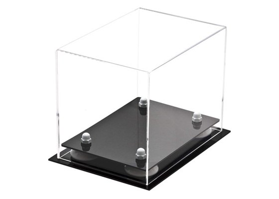 Vitrina acrílica feito-à-medida resistente UV para a impressão de seda de Collectibles