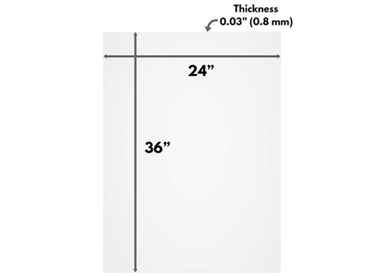 Substituição acrílica da folha do espelho ISO9001 para o quadro/moldura para retrato do cartaz