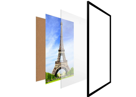 Substituição acrílica da folha do espelho ISO9001 para o quadro/moldura para retrato do cartaz