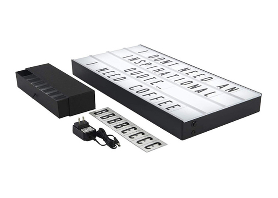 Cor personalizada famoso de Lightbox do cinema que muda com 160 números das letras