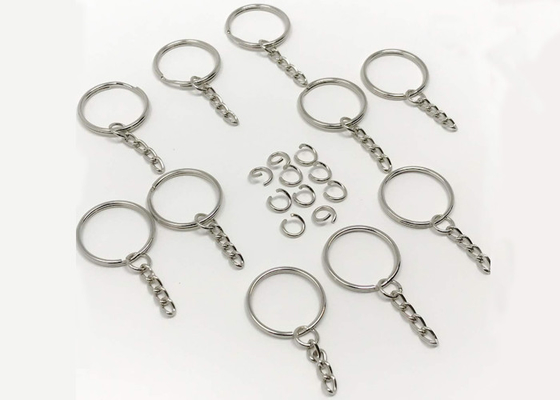 Acrílico feito sob encomenda de Keychain 3 polegadas de retângulos com hardware e arquivos cortados