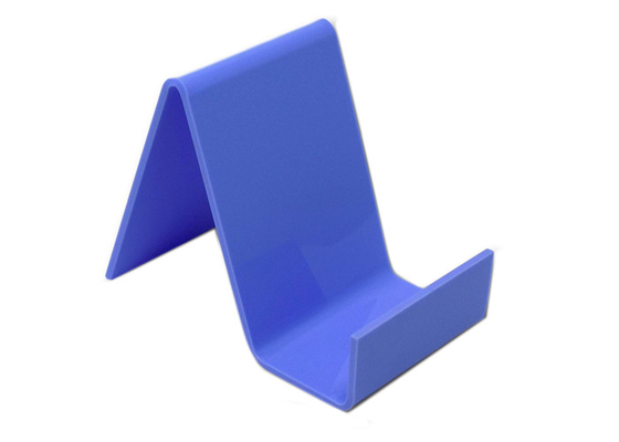 Suporte de exposição acrílico pequeno do telefone celular para guardar livros/placas/telefone