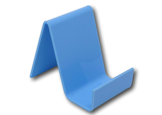 Suporte de exposição acrílico pequeno do telefone celular para guardar livros/placas/telefone