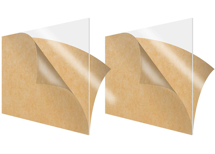 Da exposição acrílica da folha do molde estratificação de papel 1/4&quot; X 24&quot; X 48&quot; transparente claro