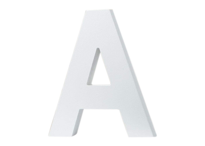 As letras acrílicas do diodo emissor de luz de 7 polegadas 3D iluminam acima a caixa de letra de Aphabet para a casa da casa da parede
